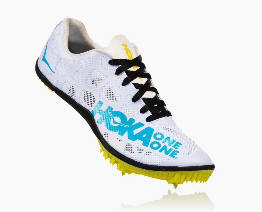 Hoka One One Womens Spikes - Rocket X - White - RGHS34095